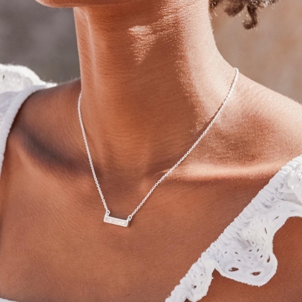 The 2bandits Silver Athens Necklace